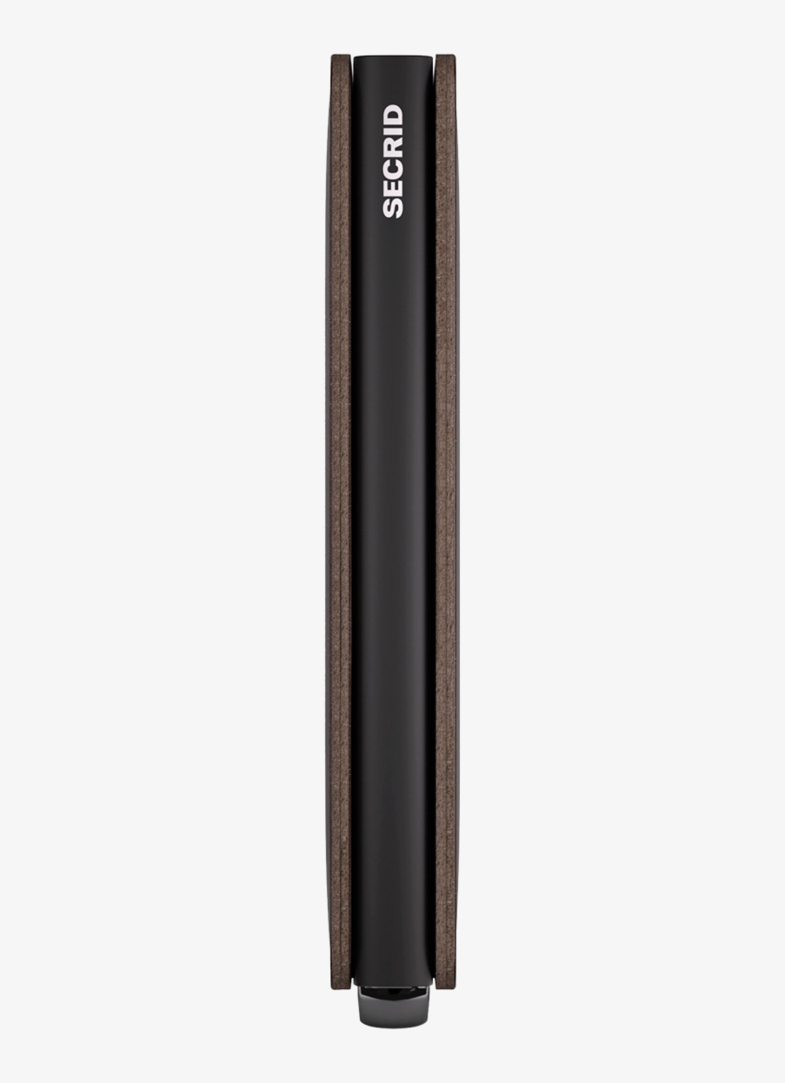 Secrid Slimwallet+ pasjeshouder van leer - achterkant 4 donkerbruin