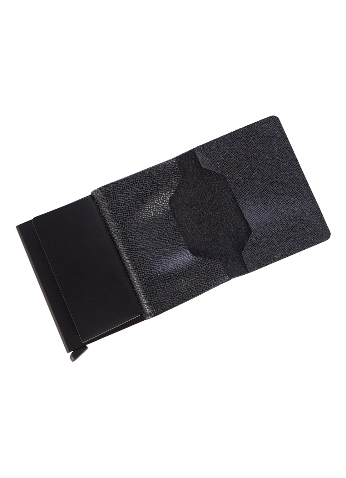 Secrid Slimwallet Wallet pasjeshouder van leer - detail 4 zwart