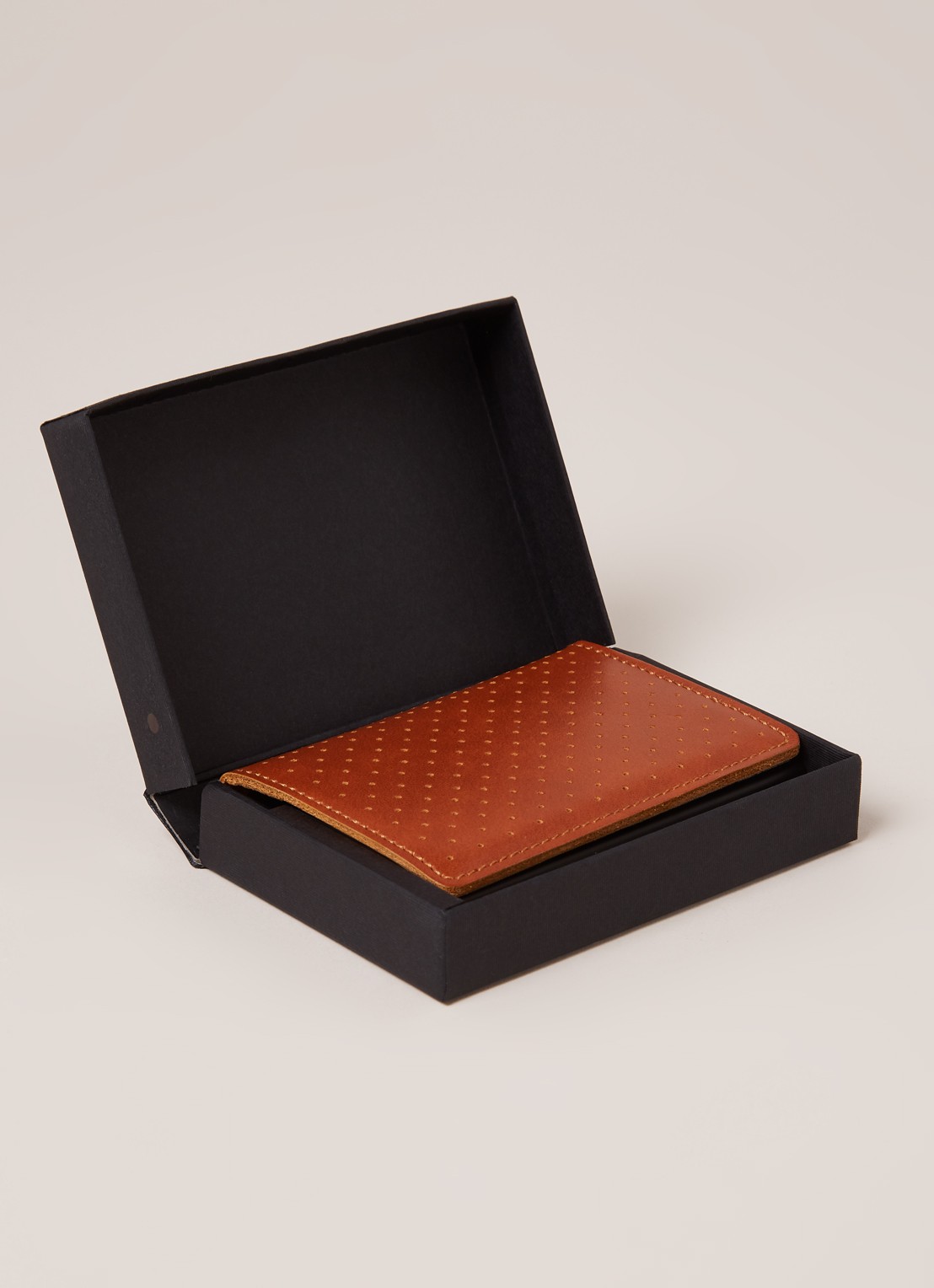 Secrid Slimwallet Wallet pasjeshouder van leer - detail 3 roestbruin