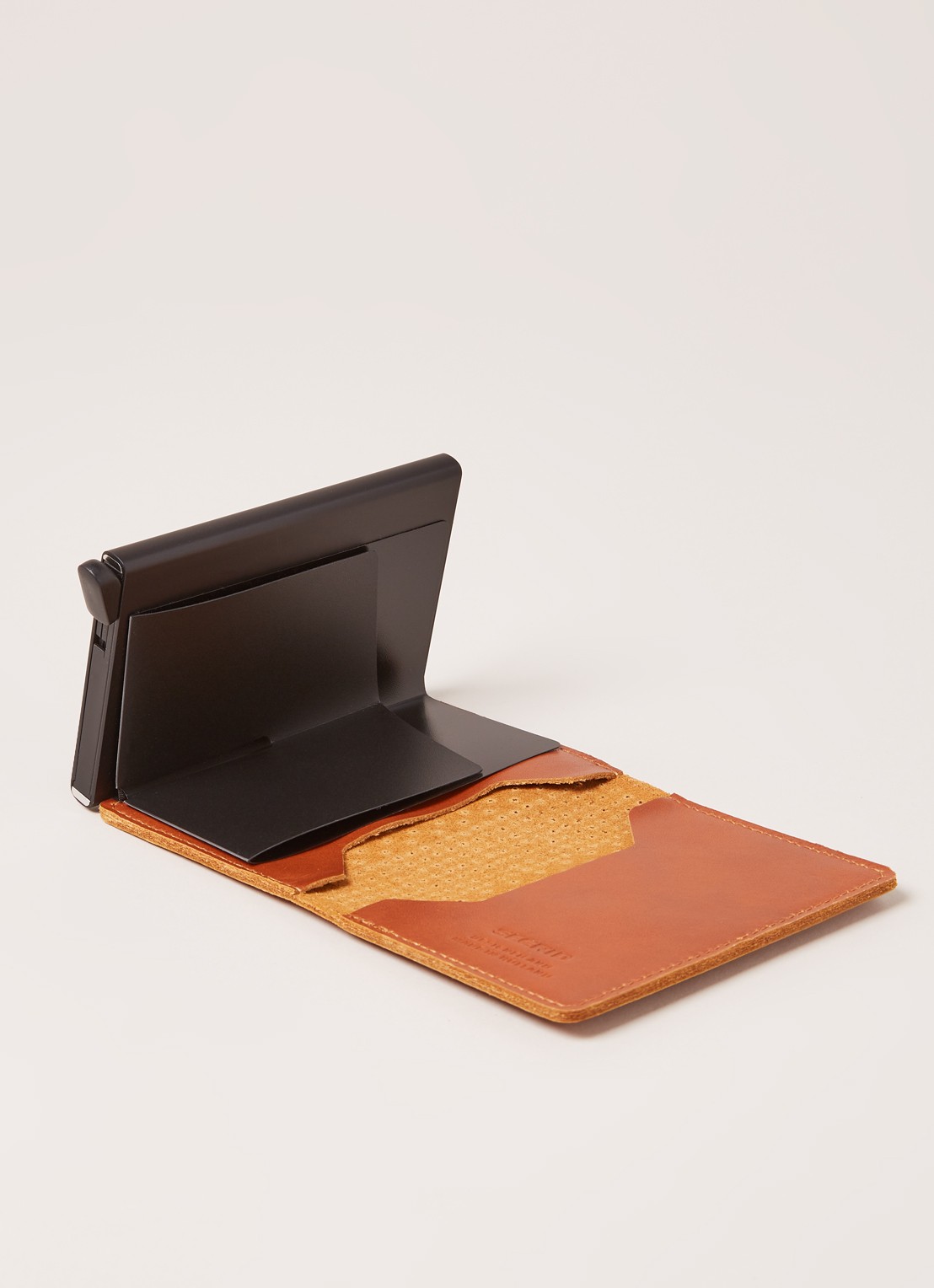 Secrid Slimwallet Wallet pasjeshouder van leer - detail 4 roestbruin