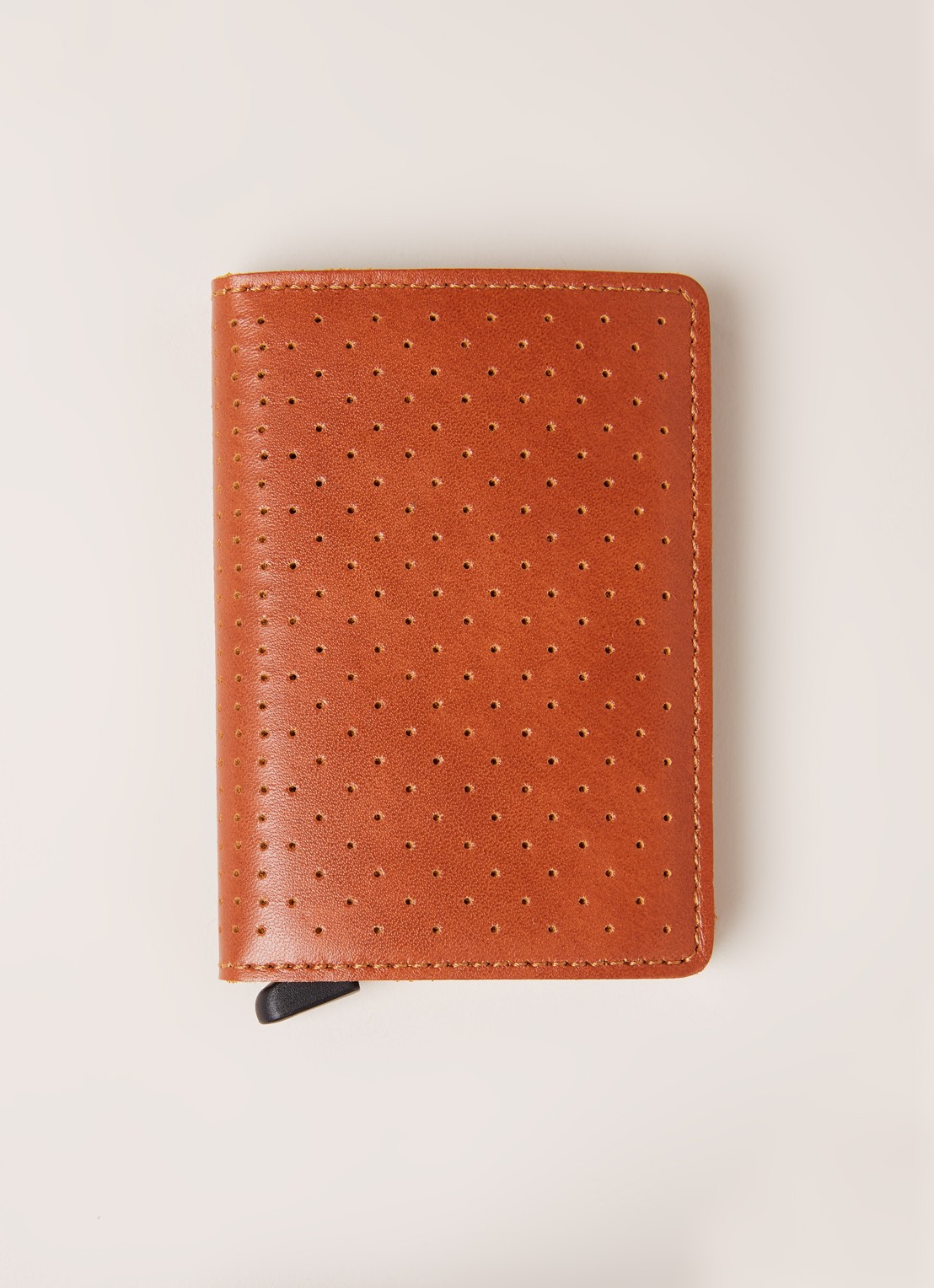 Secrid Slimwallet Wallet pasjeshouder van leer - voorkant 2 roestbruin