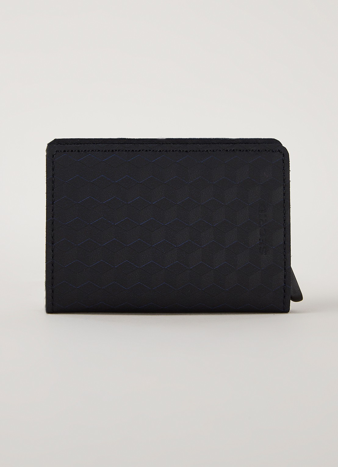 Secrid Slimwallet Wallet pasjeshouder van leer - voorkant 2 zwart
