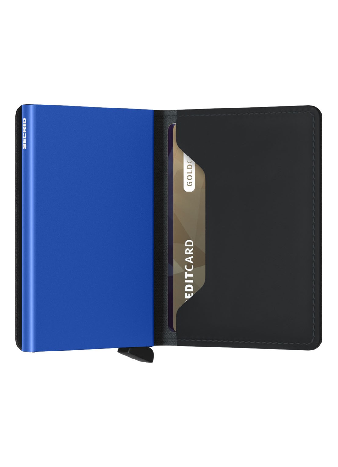 Secrid Slimwallet Wallet pasjeshouder van leer - detail 4 zwart