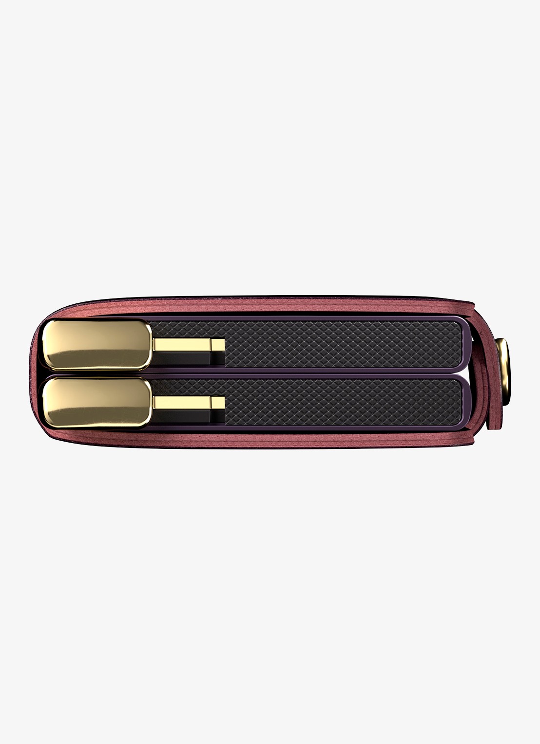 Secrid Twinwallet+ pasjeshouder van leer - detail 6 aubergine