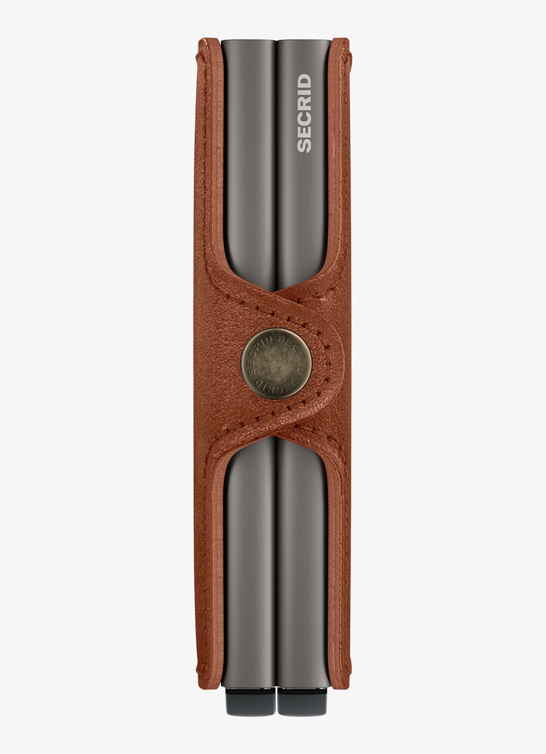 Secrid Twinwallet pasjeshouder van leer - detail 5 kastanjebruin