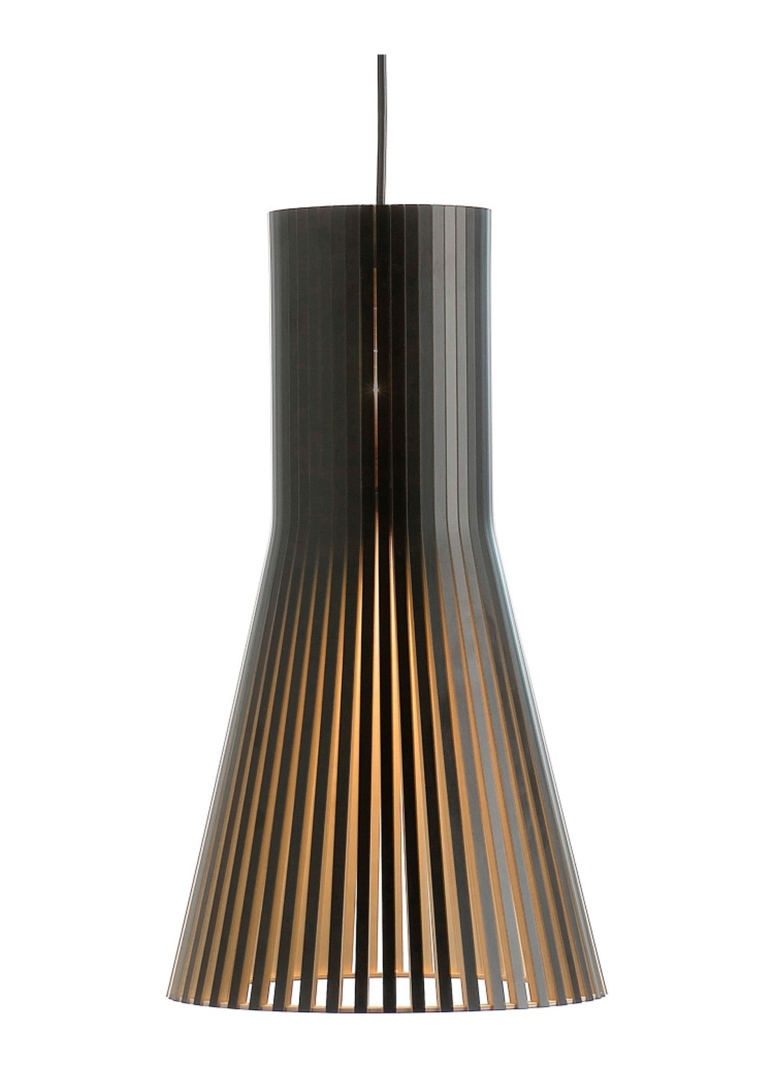 Secto Design Secto 4201 hanglamp Ø 25 cm - voorkant zwart