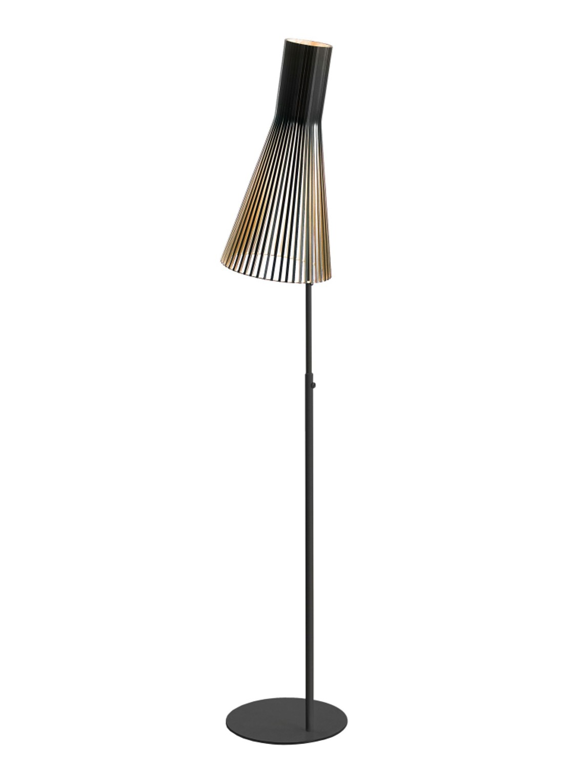 Secto Design Secto 4210 vloerlamp - voorkant zwart