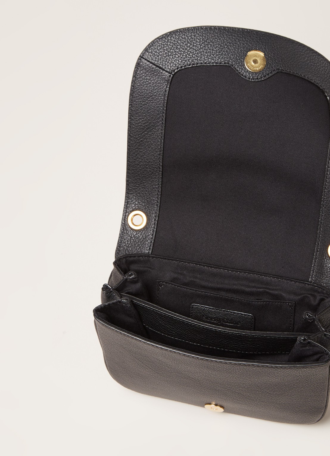 See By Chloé Hana Medium crossbodytas van leer - detail 4 zwart