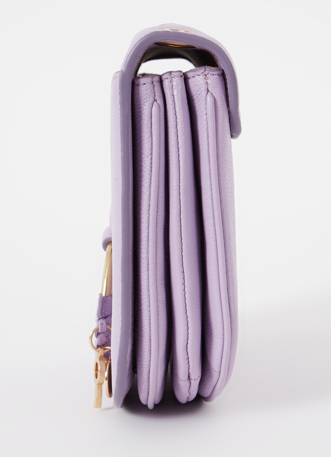 See By Chloé Hana Small crossbodytas van geitenleer  - detail 3 lila