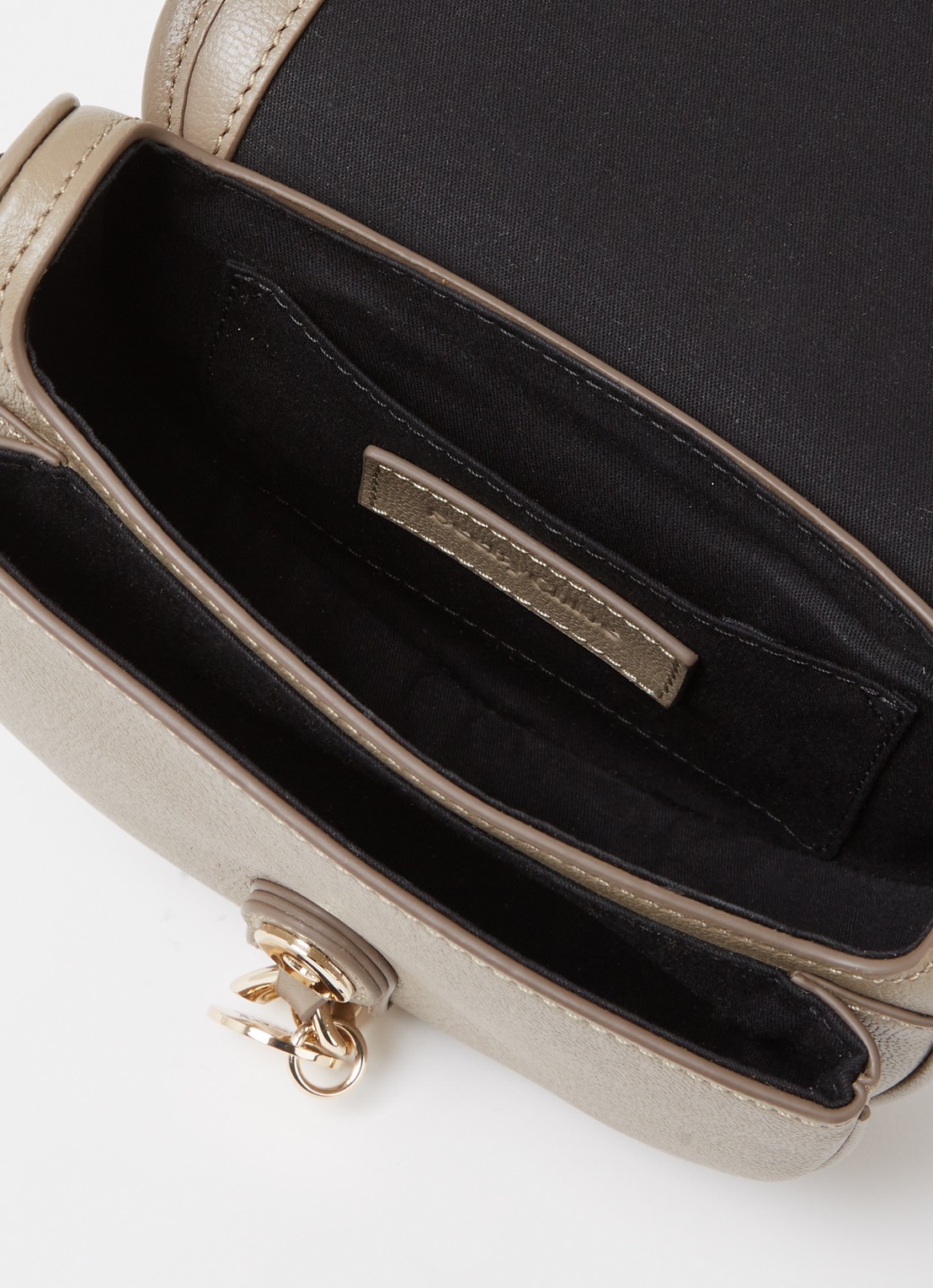 See By Chloé Mara crossbodytas van leer - detail 4 taupe