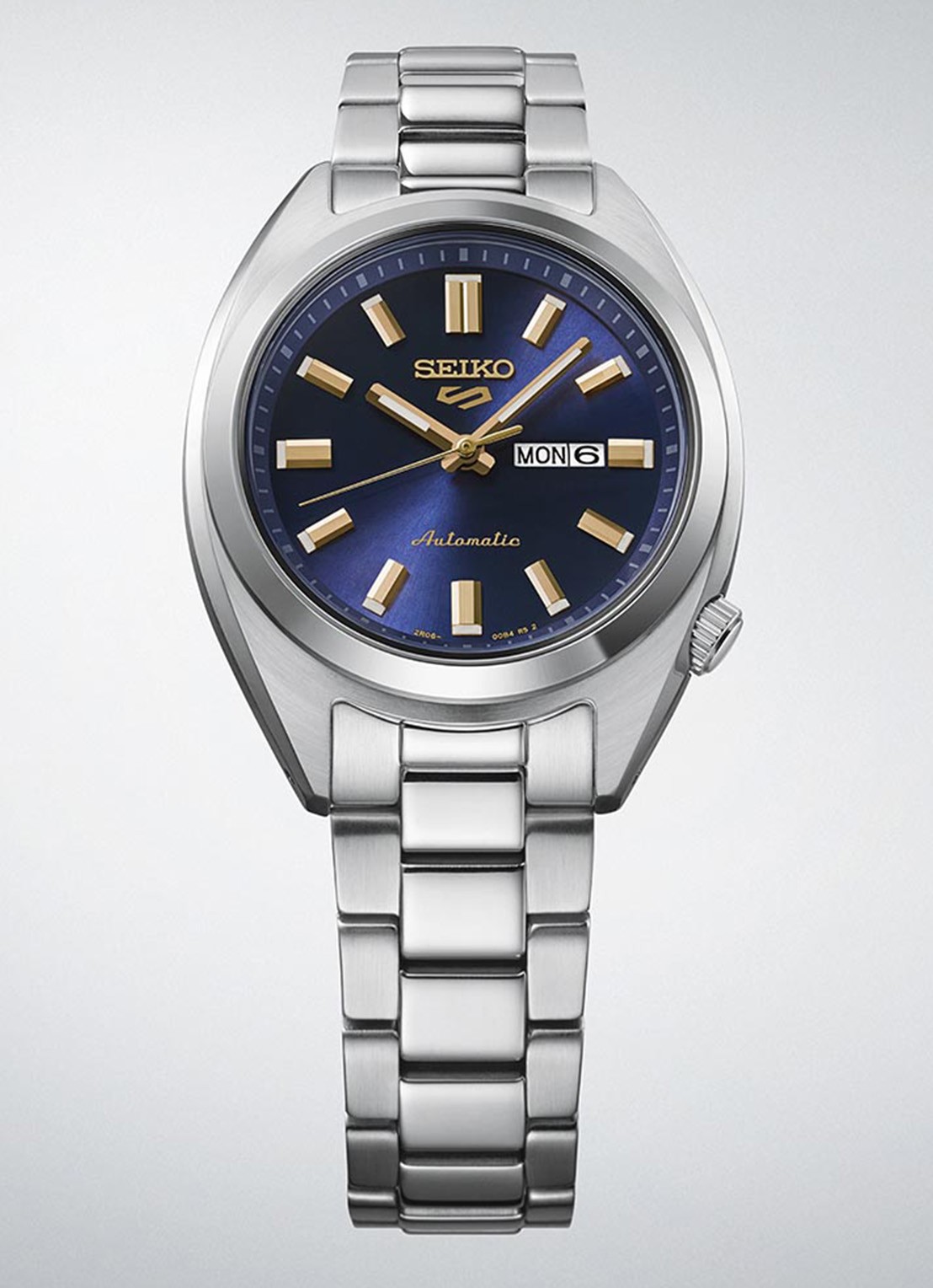 Seiko 5 Sports Automatic horloge SRE021K1 - detail 3 zilver