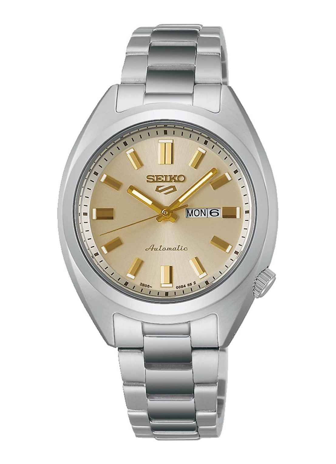 Seiko 5 Sports Automatic horloge SRE023K1 - voorkant zilver