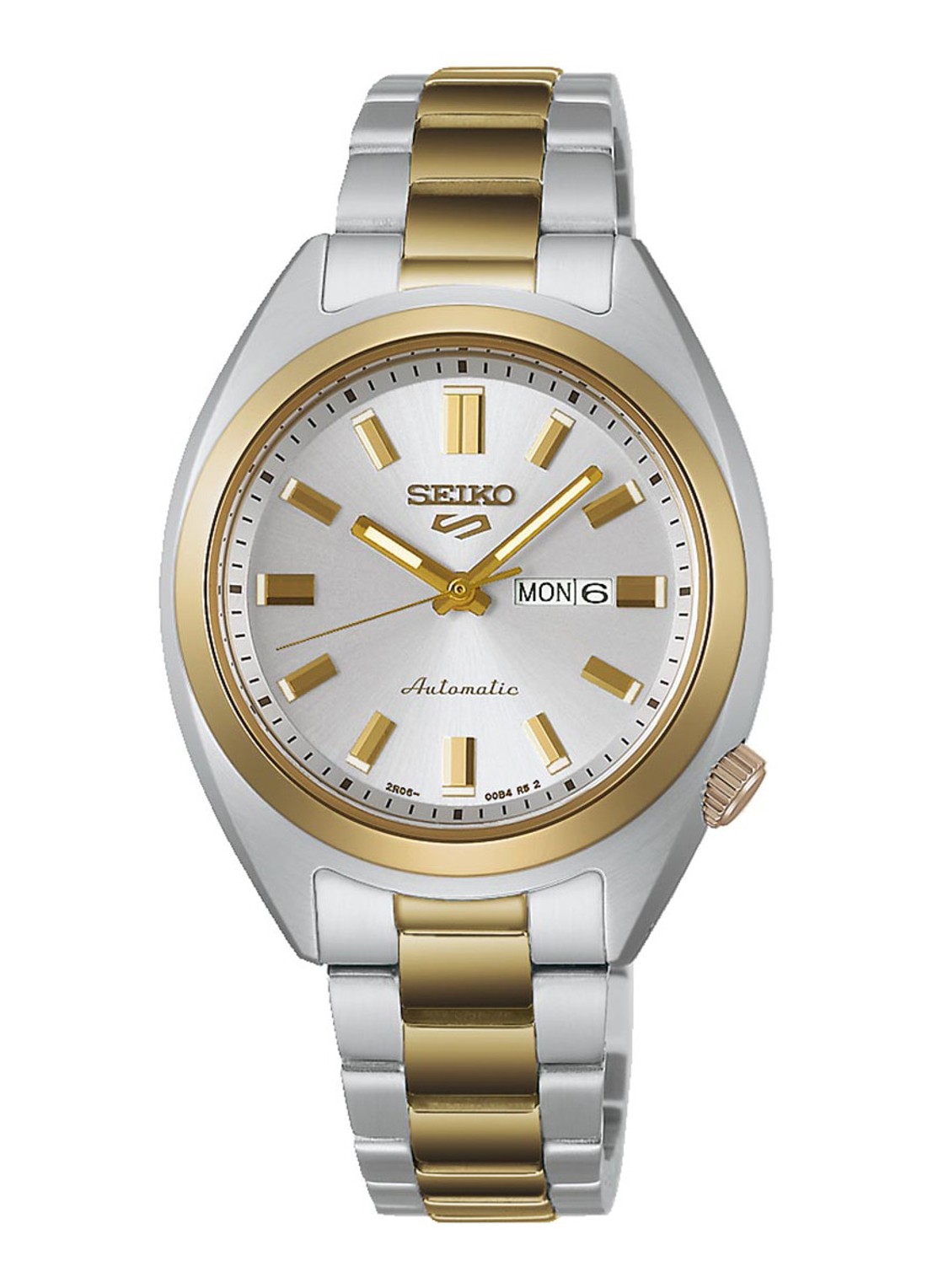 Seiko 5 Sports Automatic horloge SRE024K1 - voorkant zilver