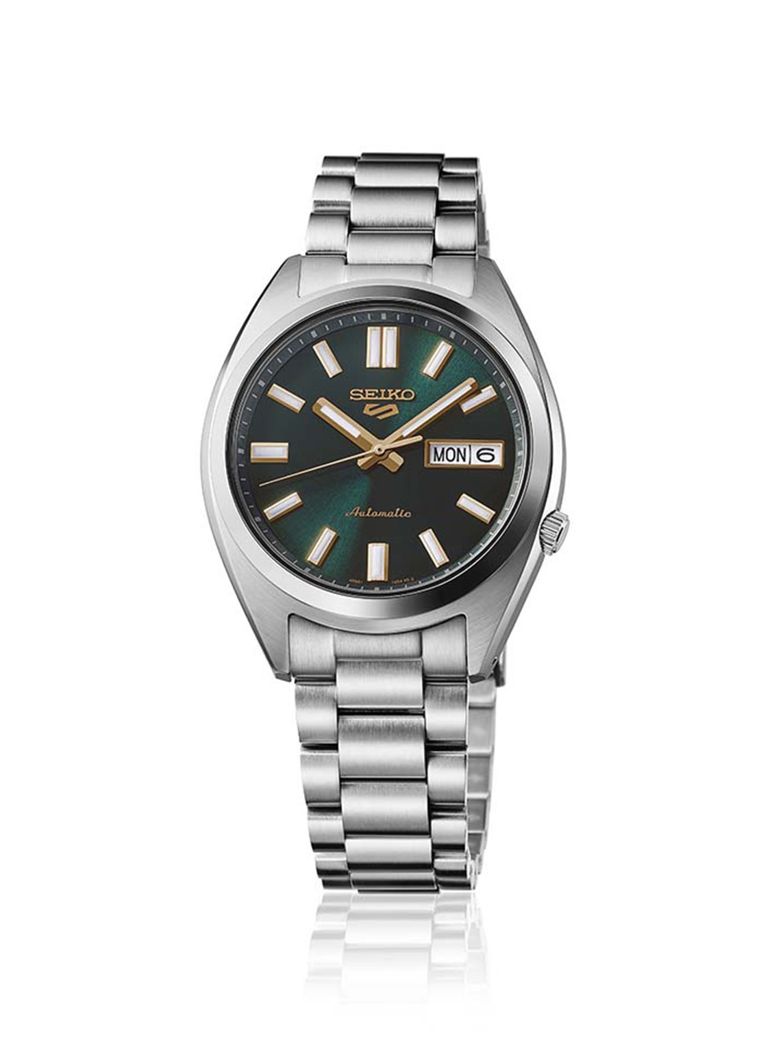 Seiko 5 Sports Automatic horloge SRPL57K1 - detail zilver