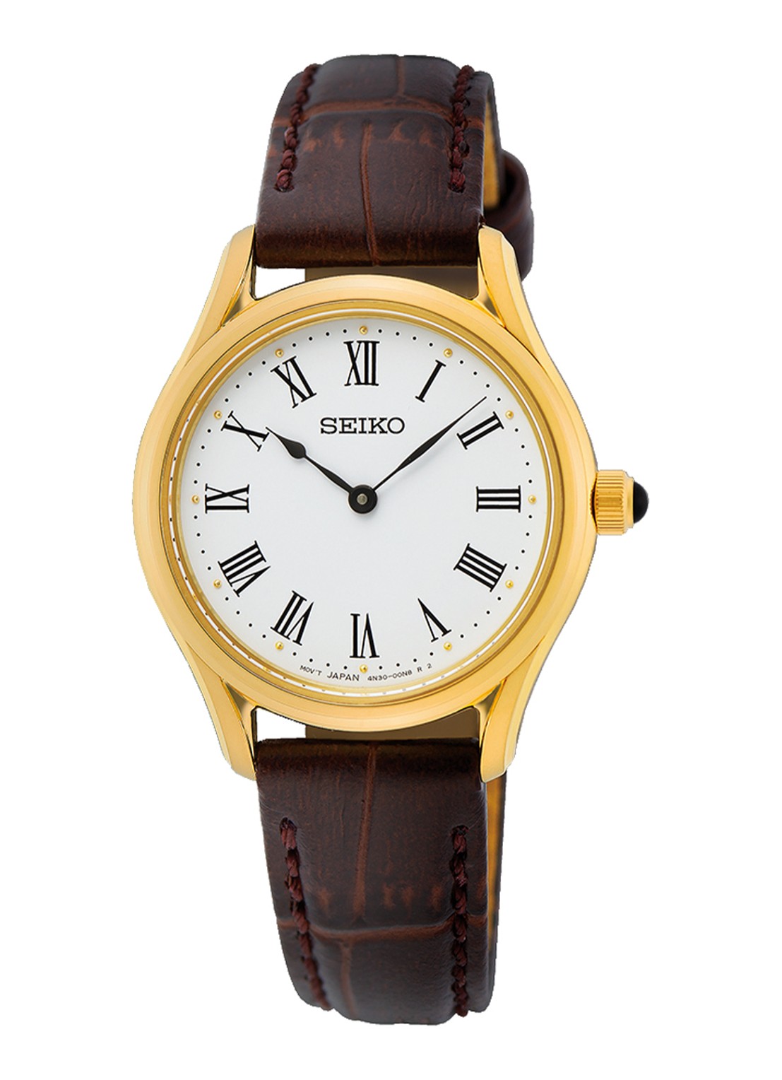 Seiko Doublé horloge SWR072P1 - voorkant goud