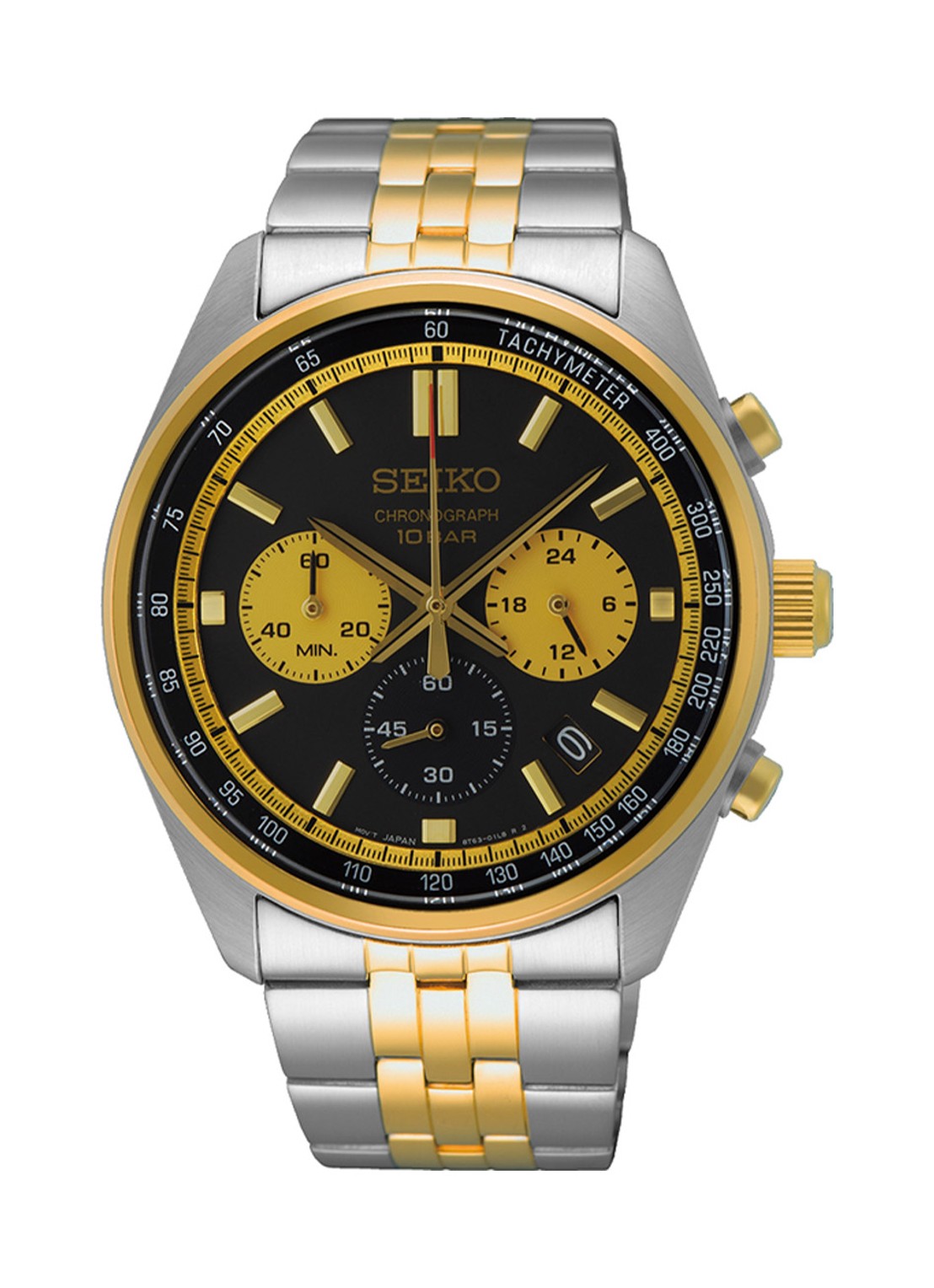 Seiko Horloge SSB430P1 - voorkant zilver