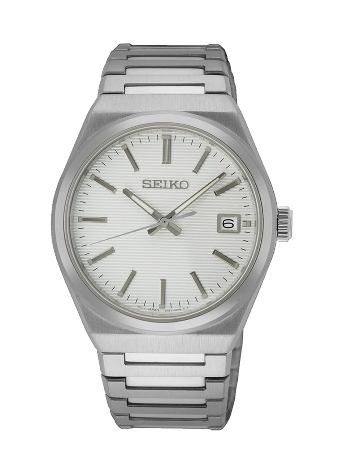 Seiko Horloge SUR553P1 - voorkant zilver