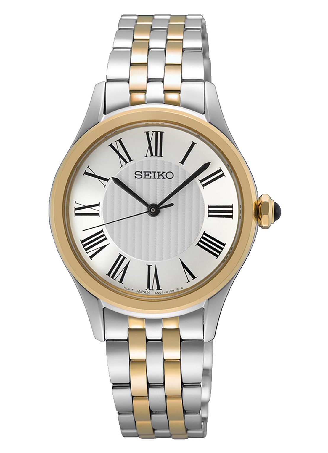 Seiko Horloge SUR612P1 - voorkant zilver