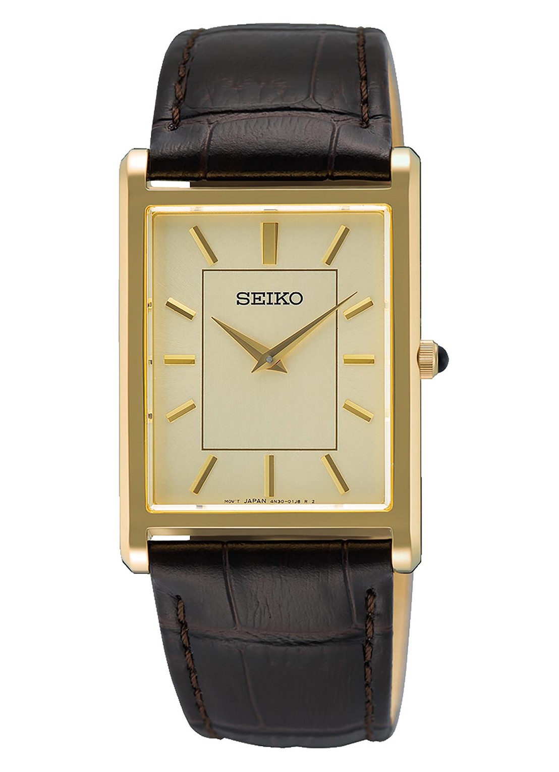 Seiko Horloge SWR106P1 - voorkant goud