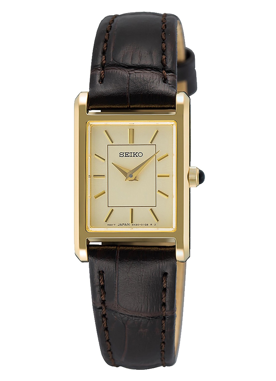 Seiko Horloge SWR110P1 - voorkant goud