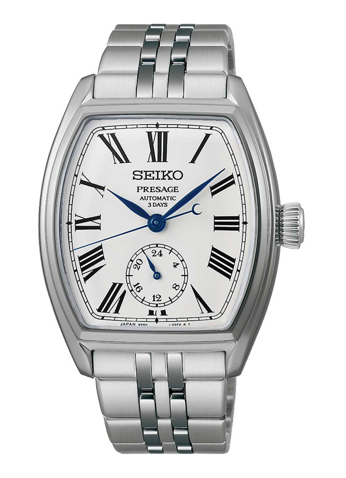 Seiko Presage Automatic horloge SPB537J1 - voorkant 5 zilver