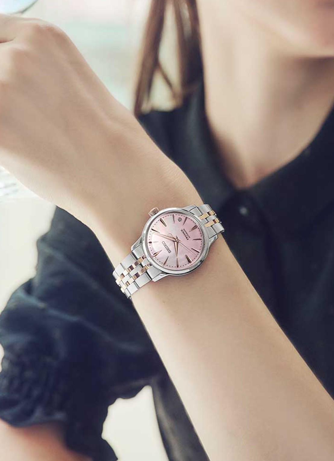 Seiko Presage Automatic horloge SRPM06J1 - Limited Edition - detail 4 zilver