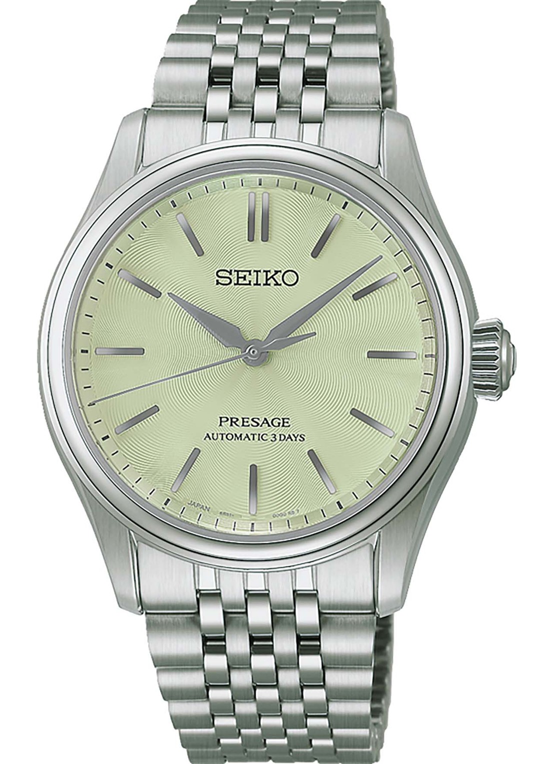 Seiko Presage Classic horloge HCC002J1 - voorkant zilver