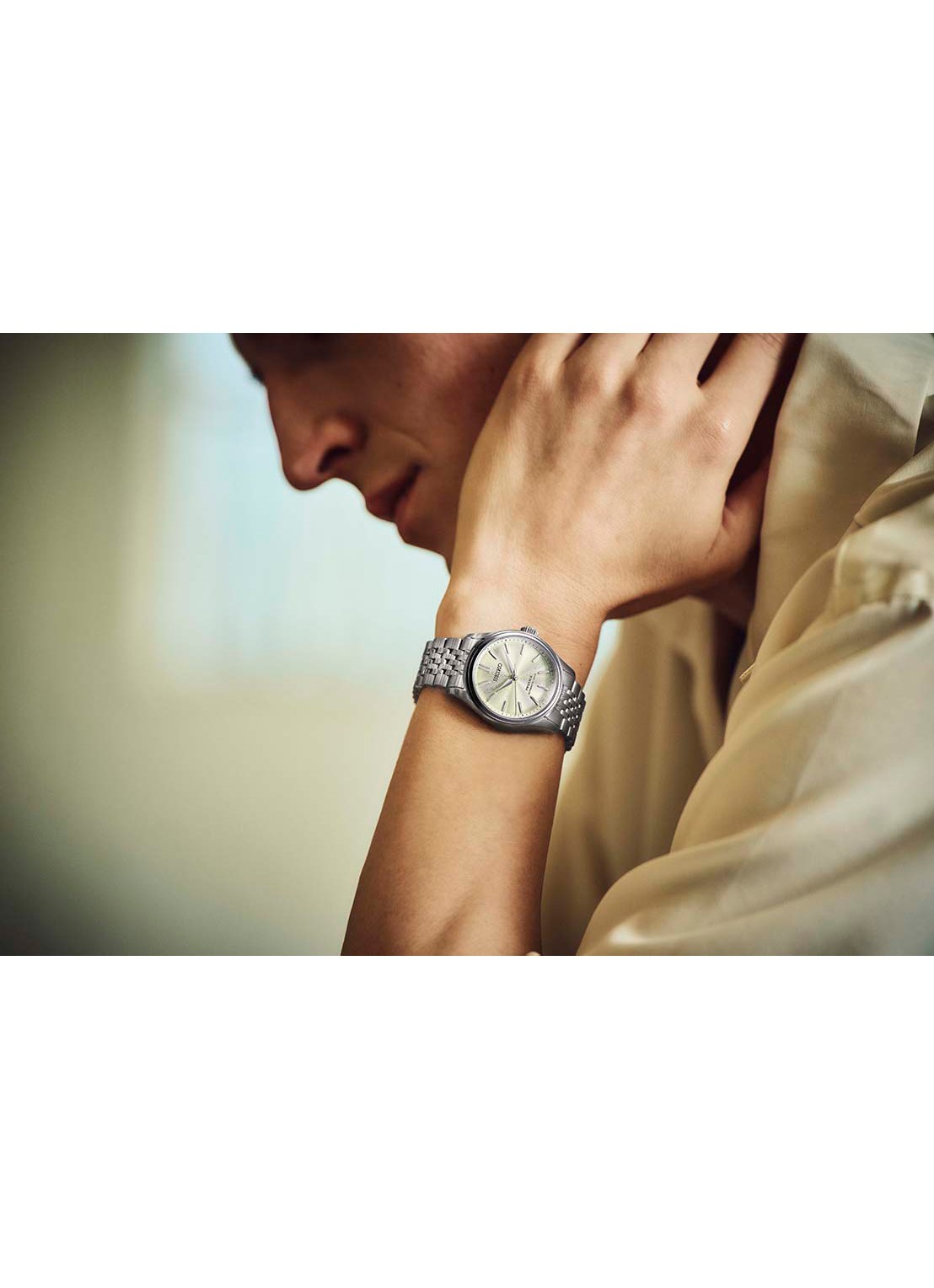 Seiko Presage Classic horloge HCC002J1 - voorkant 2 zilver