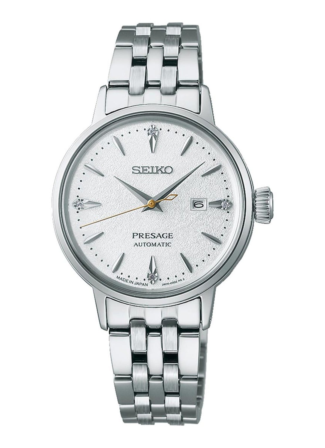 Seiko Presage horloge SRE017J1  - voorkant wit