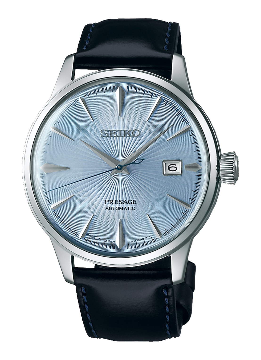Seiko Presage horloge SRPB43J1 - voorkant zilver
