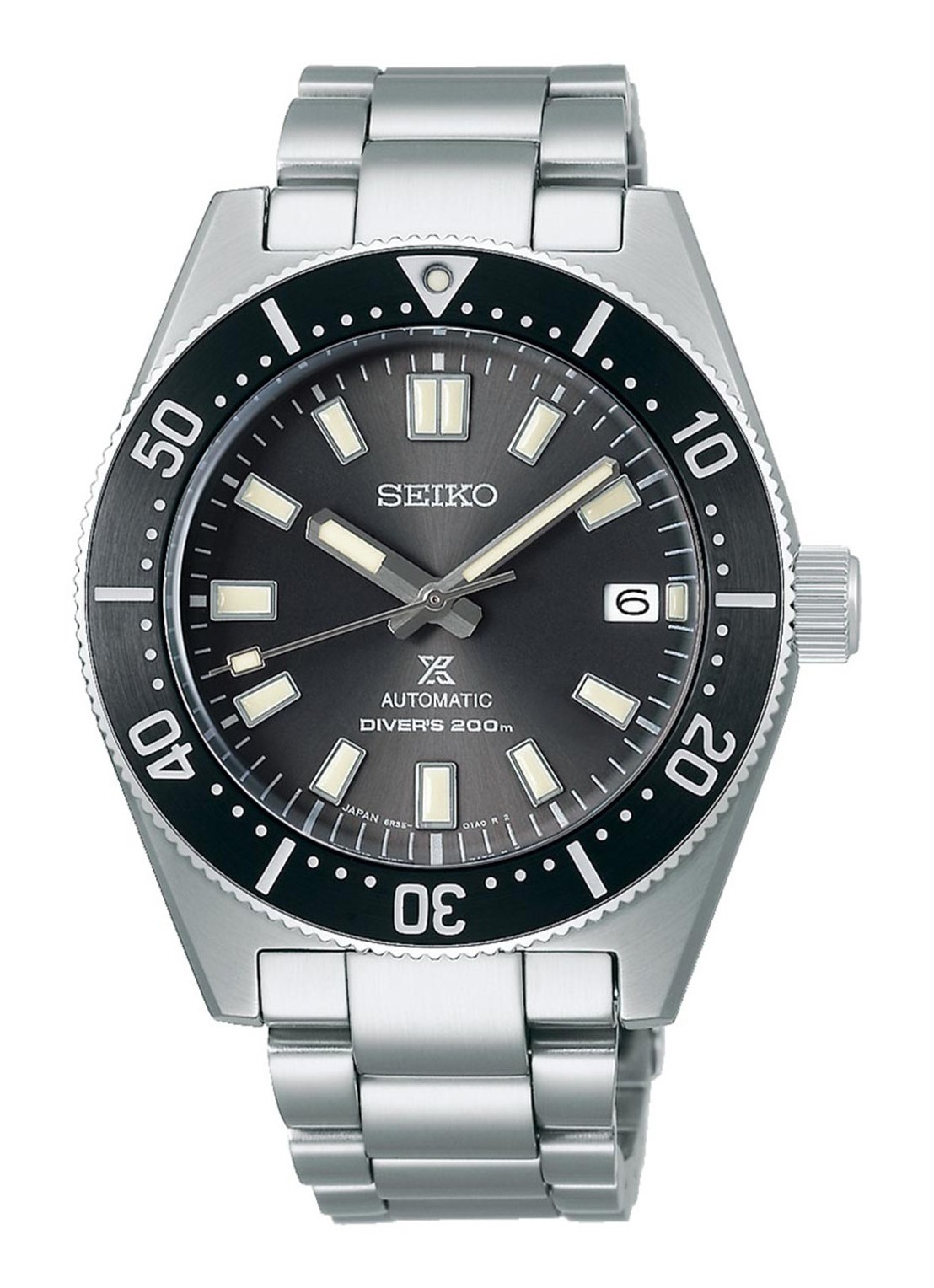 Seiko Prospex Automatic horloge SPB143J1 - voorkant zilver