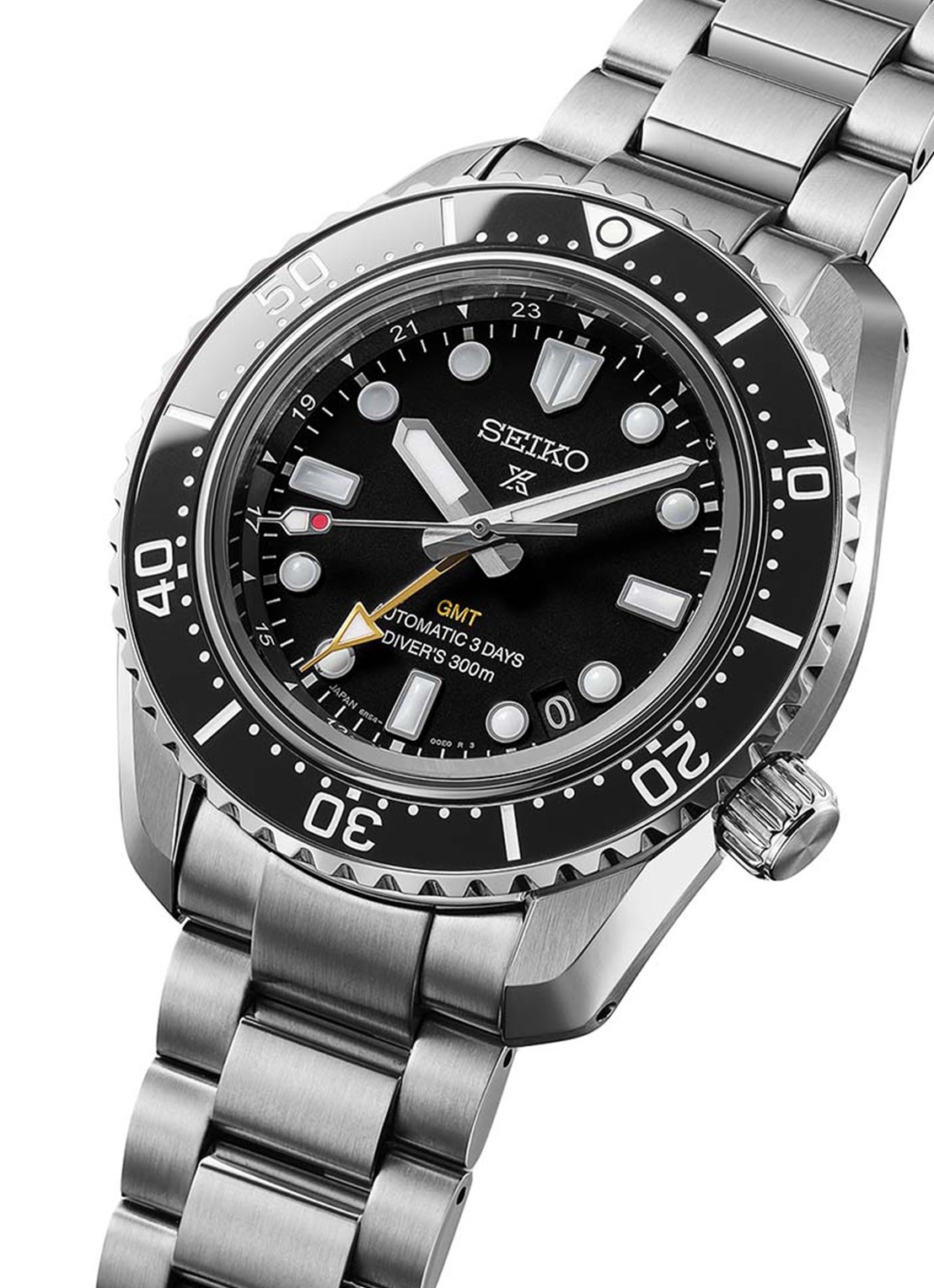 Seiko Prospex Divers horloge HBC002J1 - detail 3 zilver