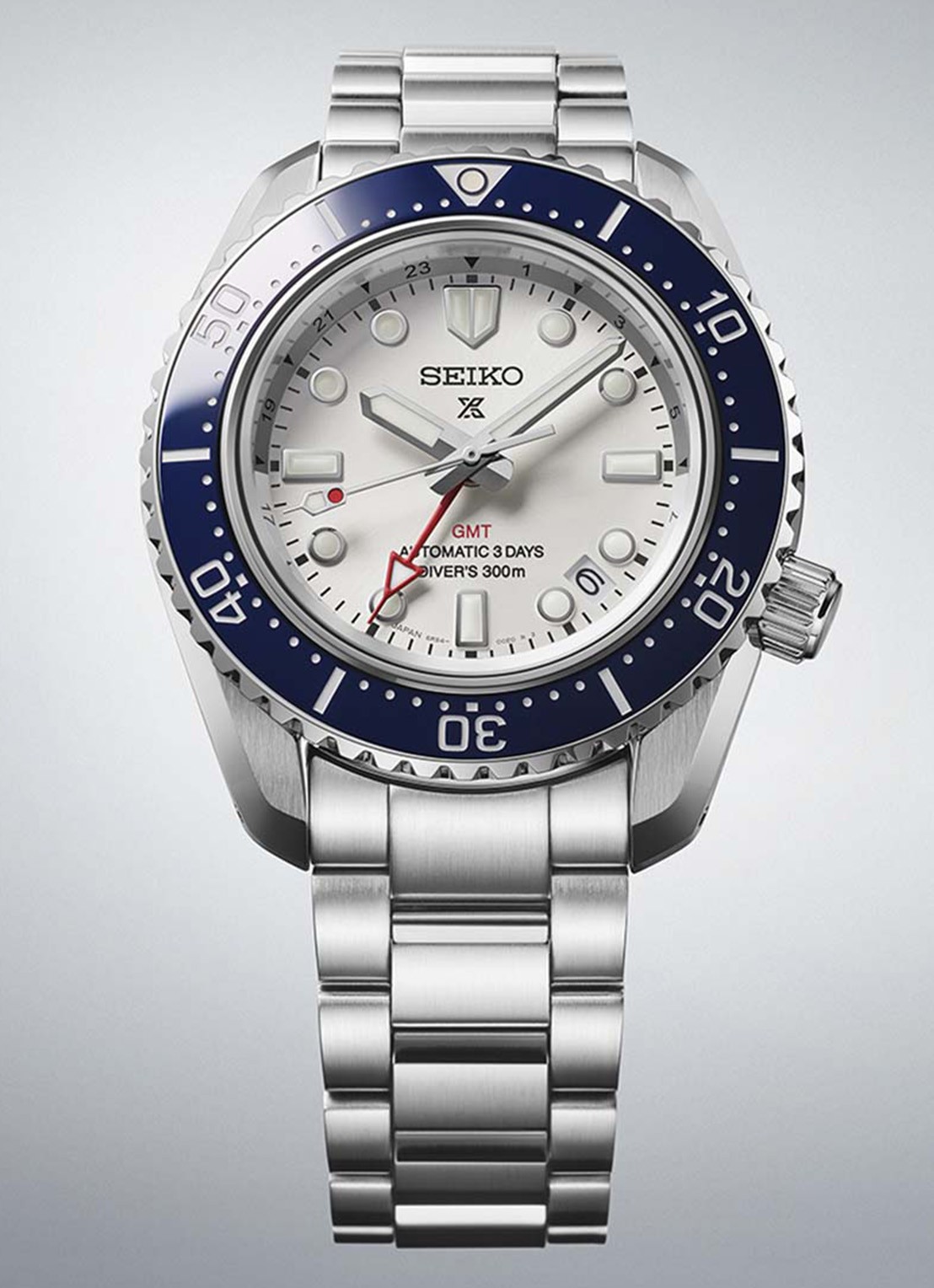 Seiko Prospex Divers horloge SPB519J1 - detail 4 zilver