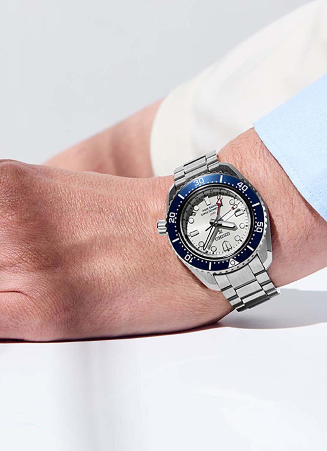 Seiko Prospex Divers horloge SPB519J1 - voorkant 2 zilver