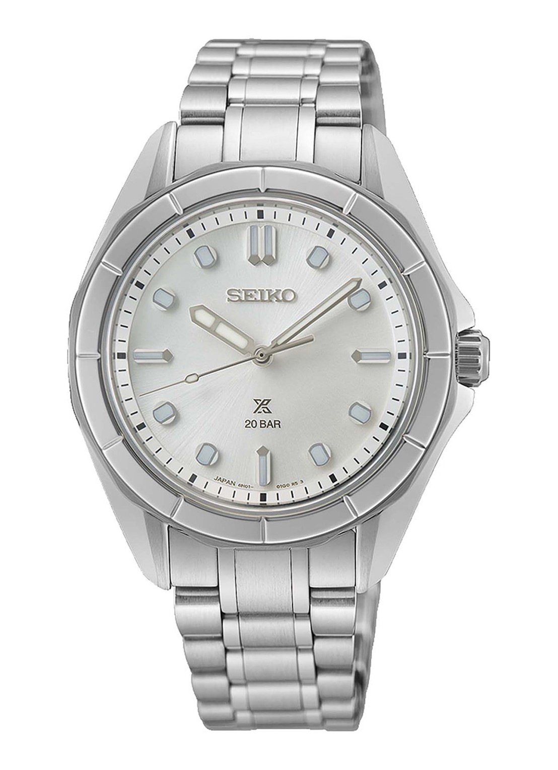 Seiko Prospex horloge SUR595J1 - voorkant 2 zilver