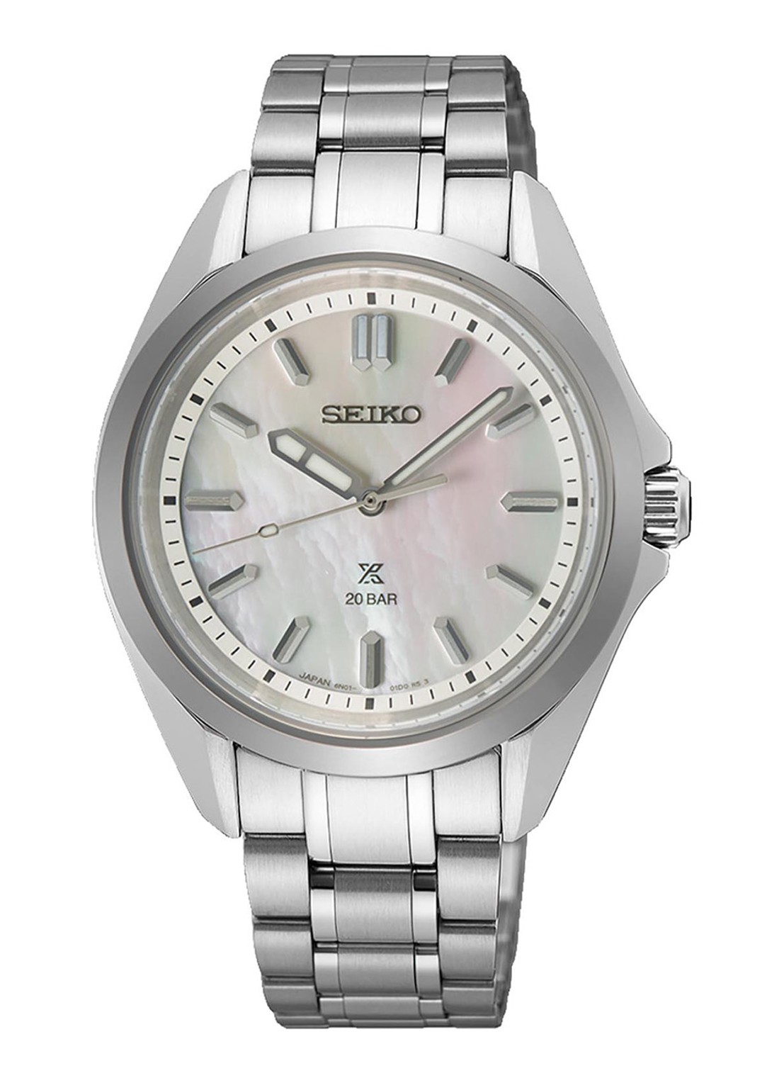 Seiko Prospex horloge SUR605J1 - voorkant zilver