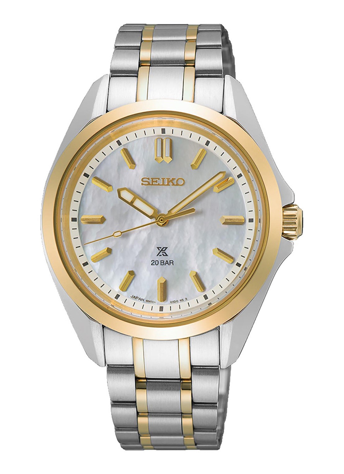 Seiko Prospex horloge SUR608J1 - voorkant zilver