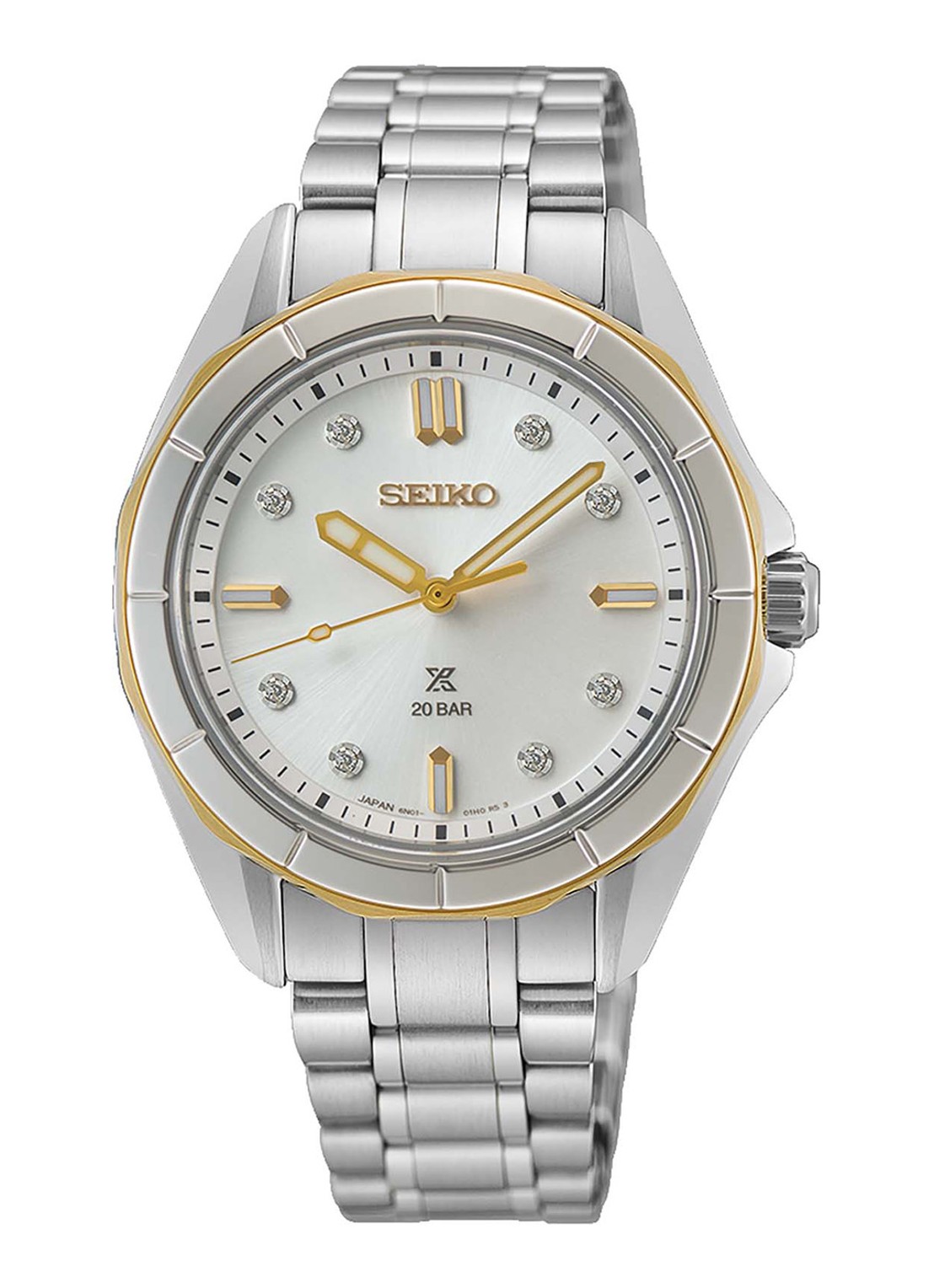 Seiko Prospex horloge SUR618J1 - voorkant zilver