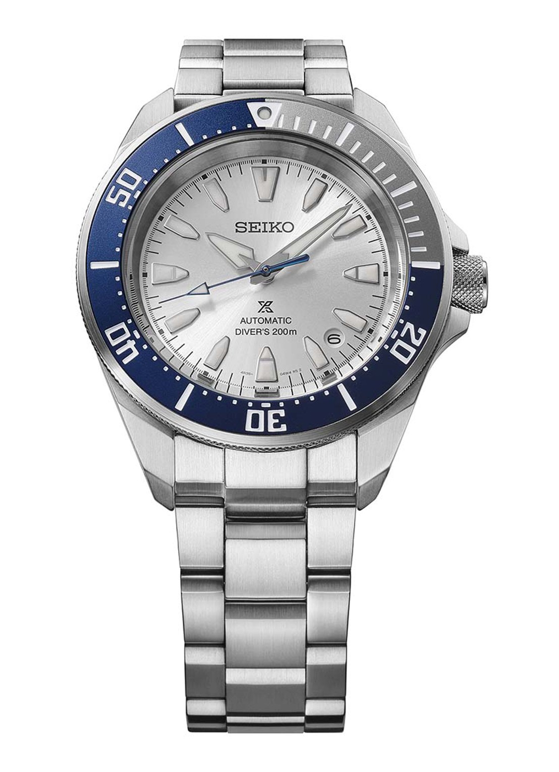 Seiko Prospex Sea 145th Anniversary horloge HBB001K1 - Limited Edition - detail 4 zilver