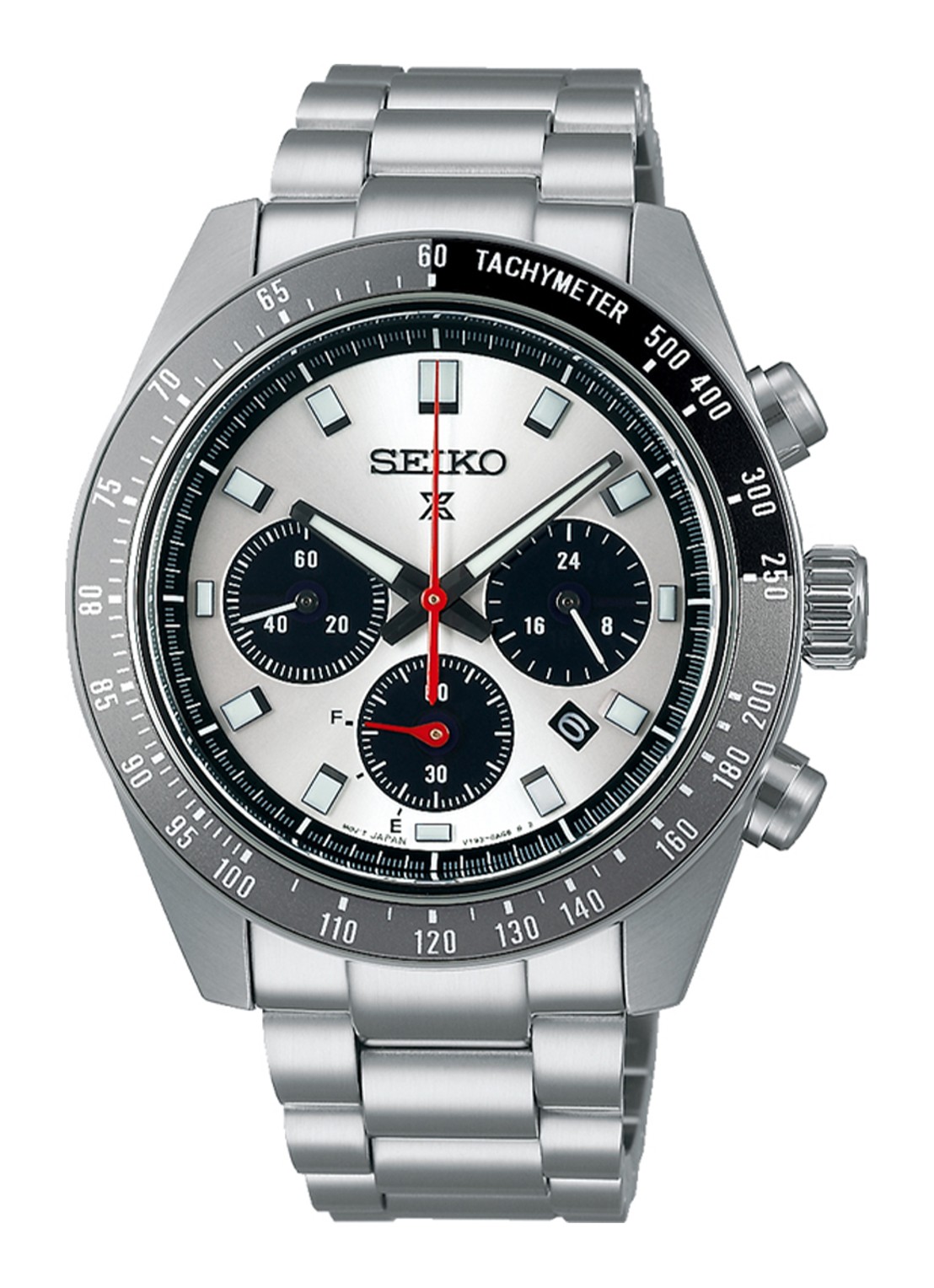 Seiko Prospex Solar horloge SSC911P1 - voorkant zilver