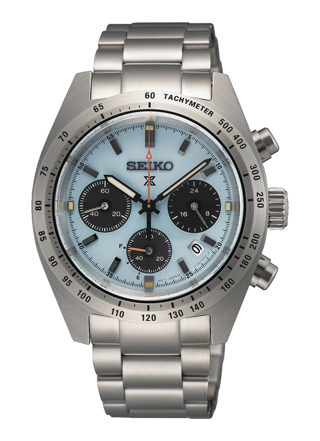 Seiko Prospex Solar horloge SSC937P1 - voorkant blauw