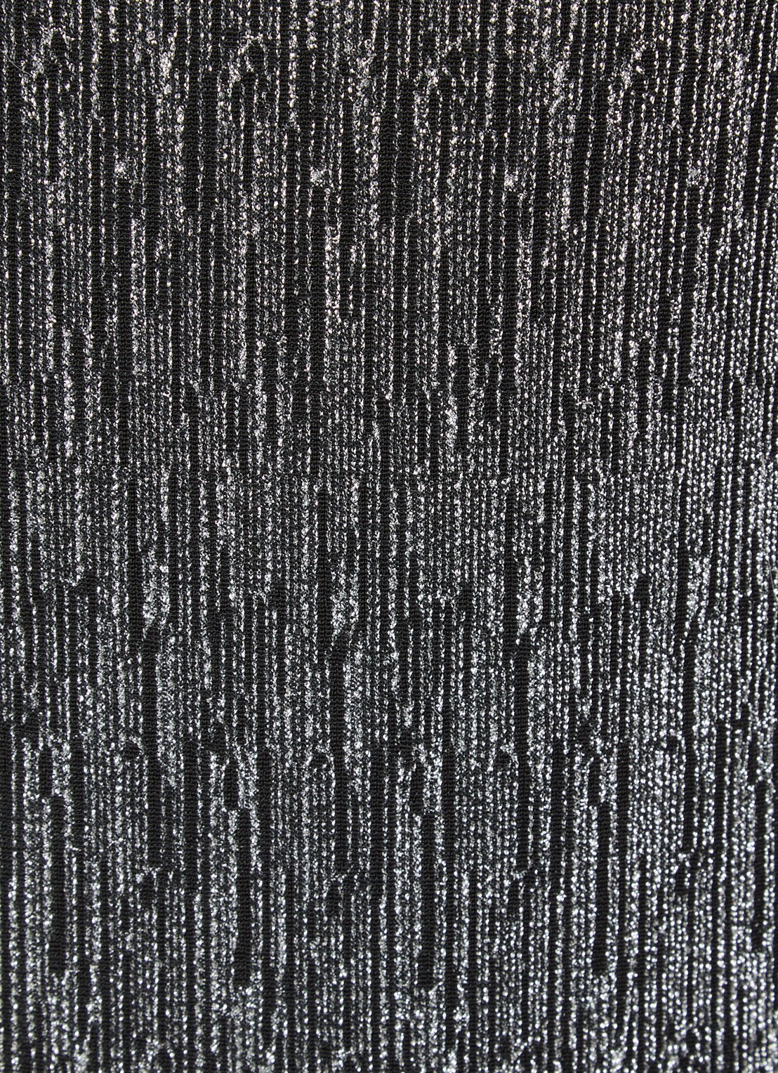 Selected Anita maxi jurk met lurex en split - detail 5 zilver