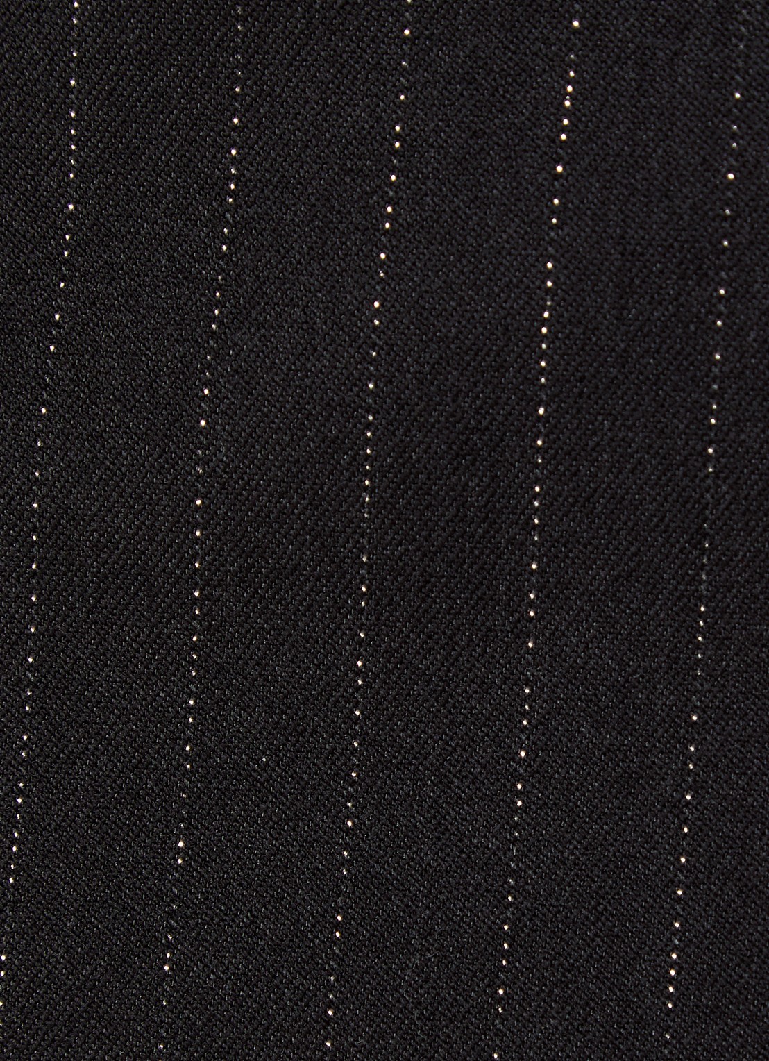 Selected Feli top met krijtstreep en glansdraad - detail 2 zwart