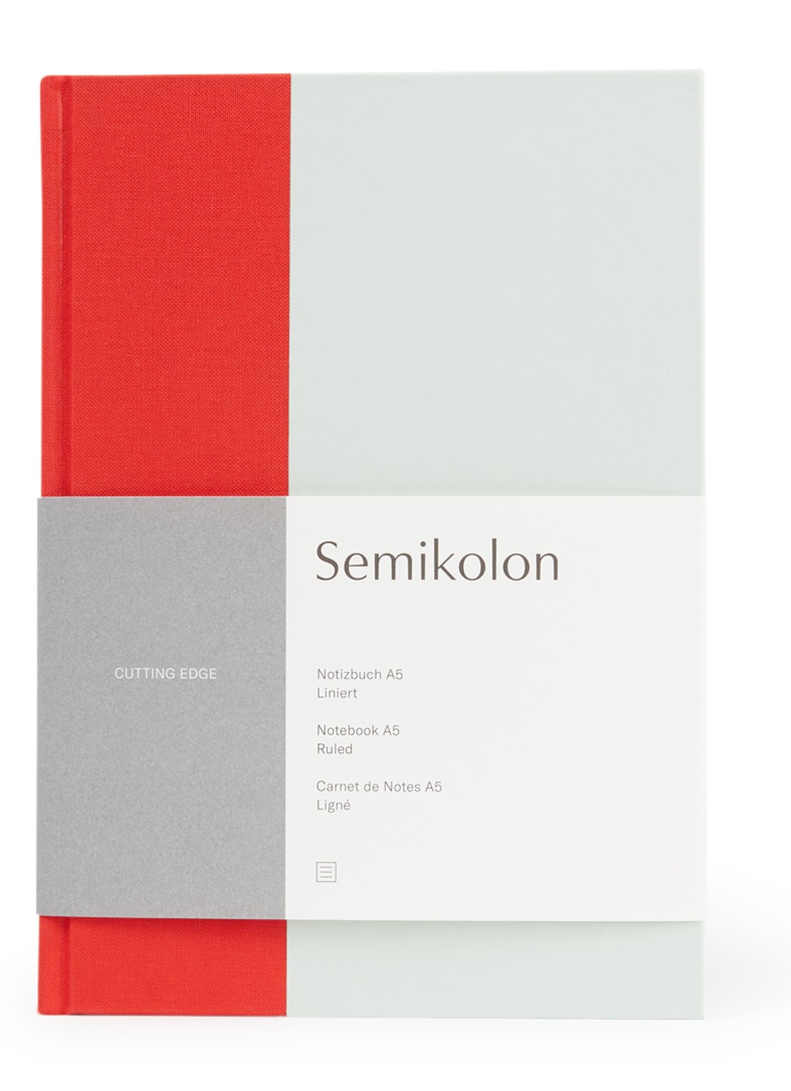 Semikolon Notebook a5 ruled cherry pista - voorkant multicolor