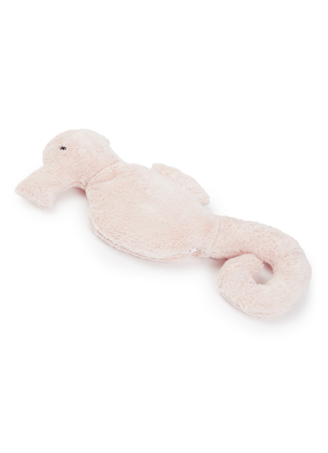 Senger Naturwelt Seahorse Large knuffel 42 cm - voorkant lichtroze