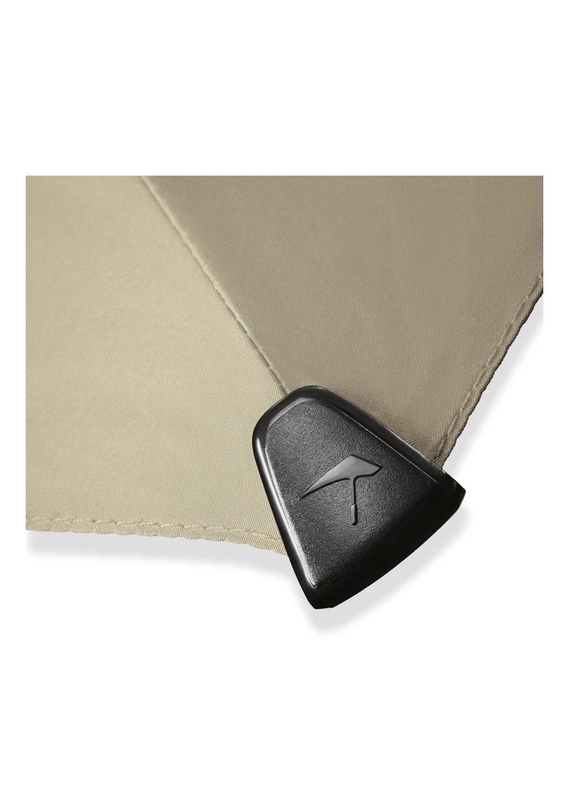 Senz Original aerodynamische lange stormparaplu - detail 4 beige
