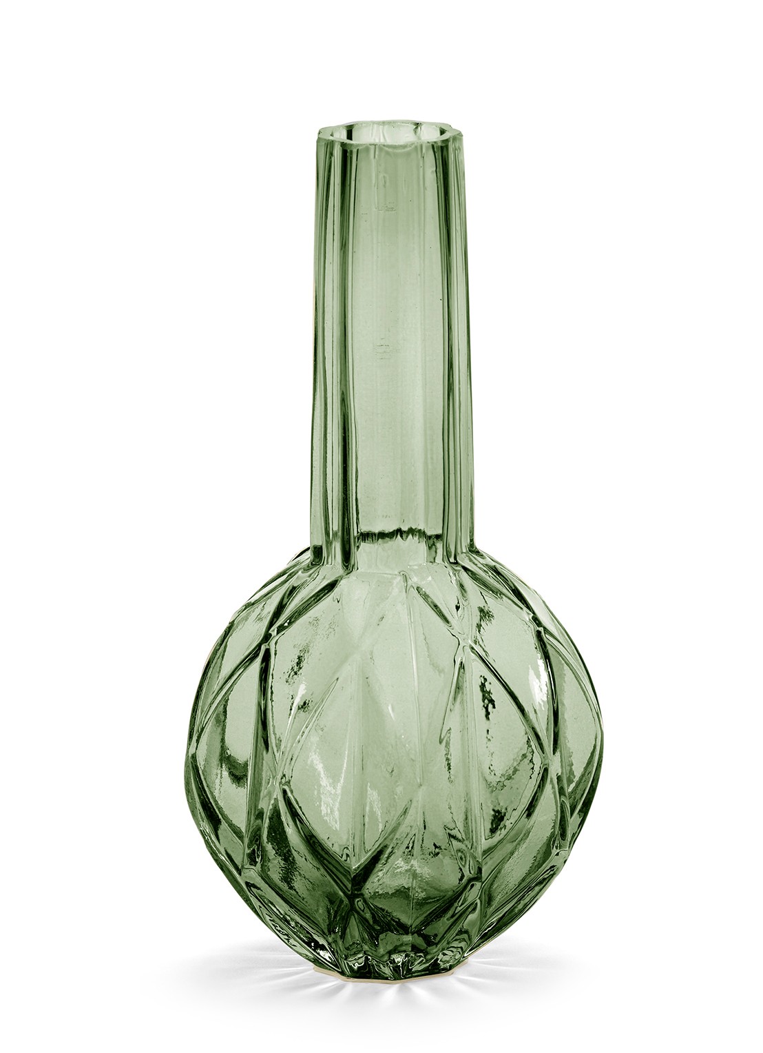 Serax 01 vaas 18.5 cm   - voorkant groen