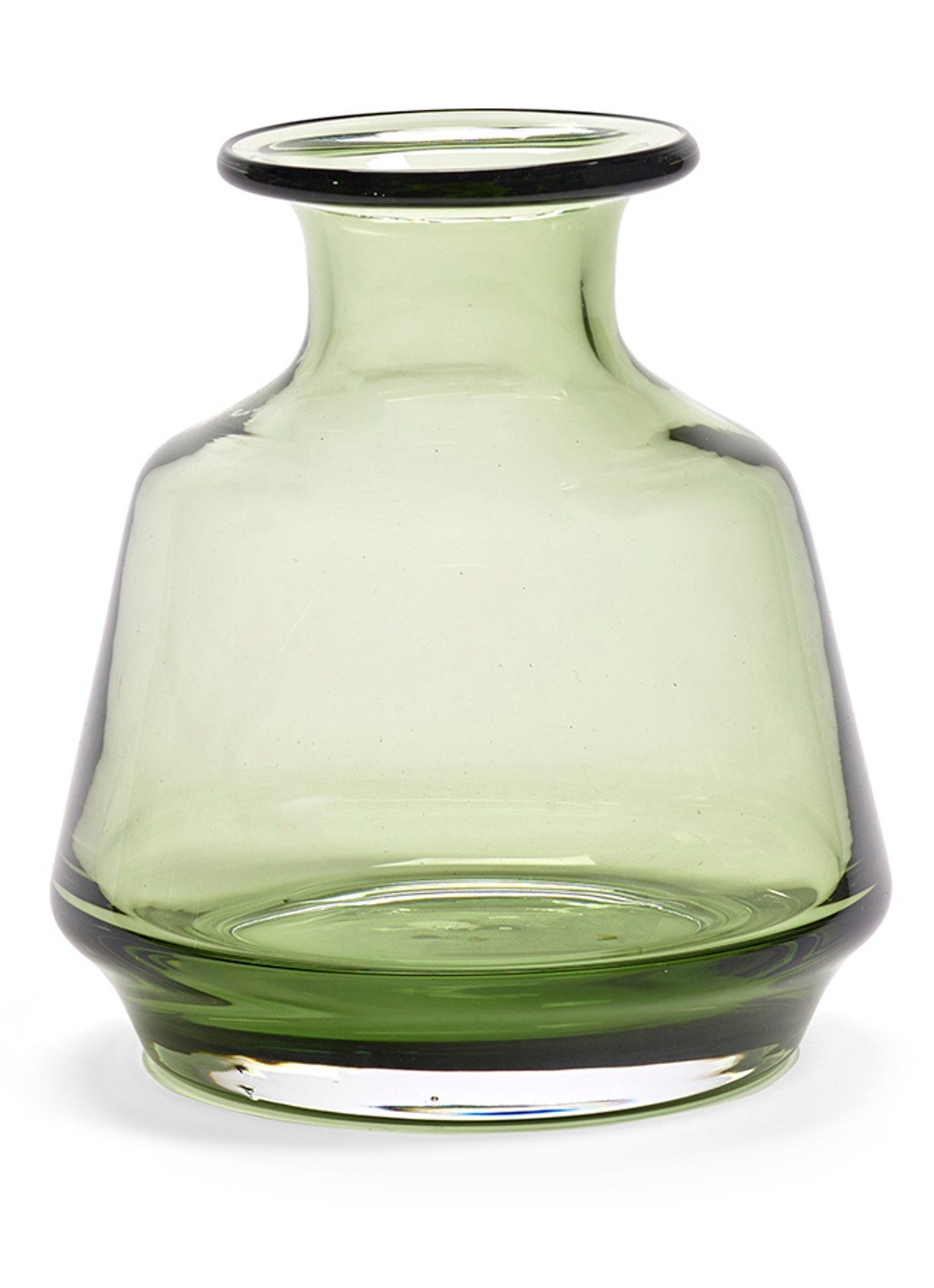 Serax 02 vaas S 16 cm  - voorkant groen
