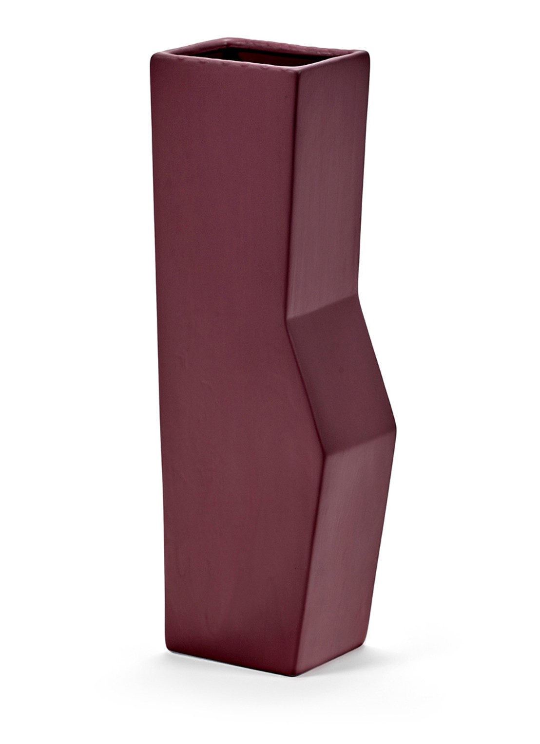 Serax °2 vaas van keramiek 45.5 cm  - voorkant 2 paars