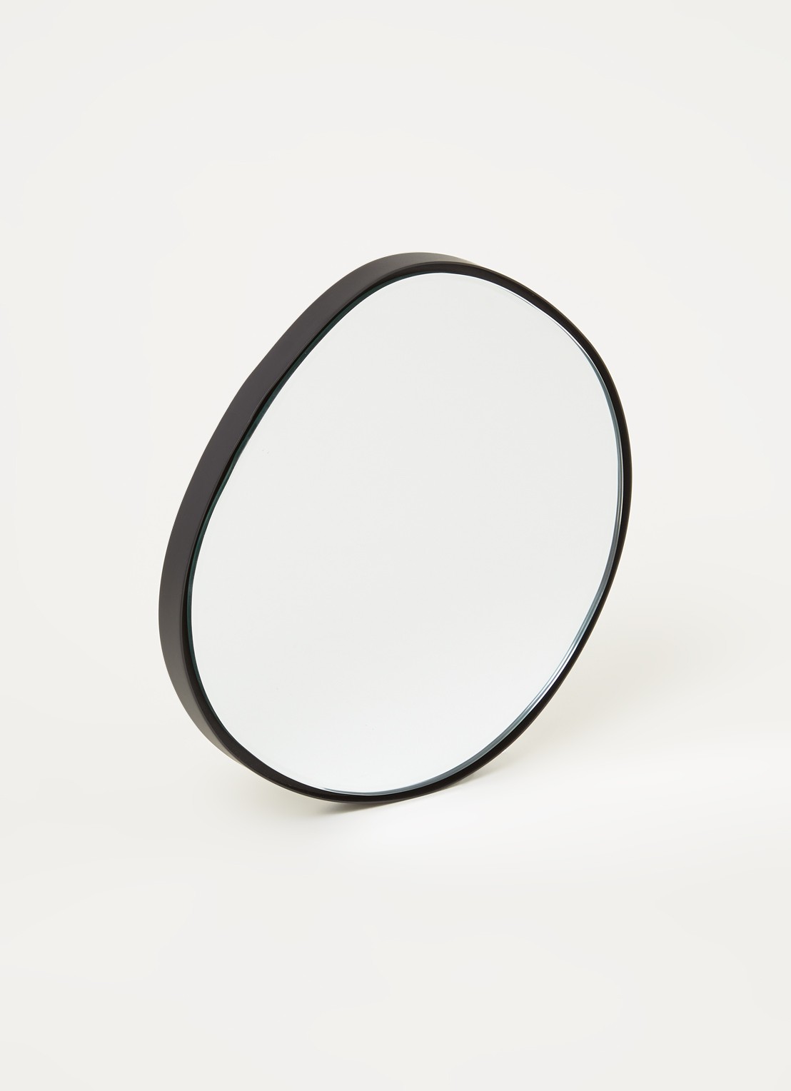 Serax A wandspiegel 20,5 cm  - voorkant 3 zwart